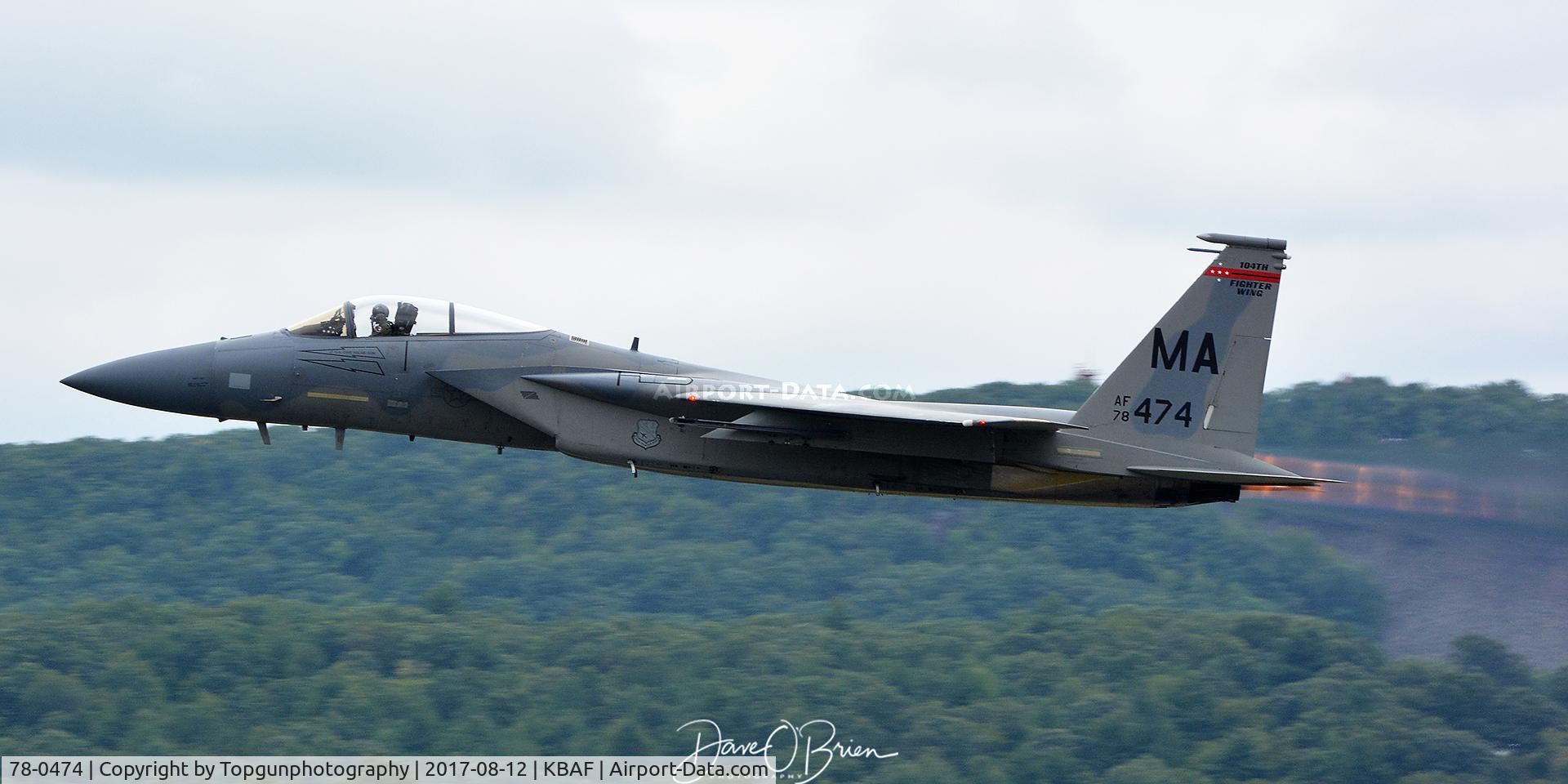 78-0474, McDonnell Douglas F-15C Eagle C/N 0453/C007, F-15 launch