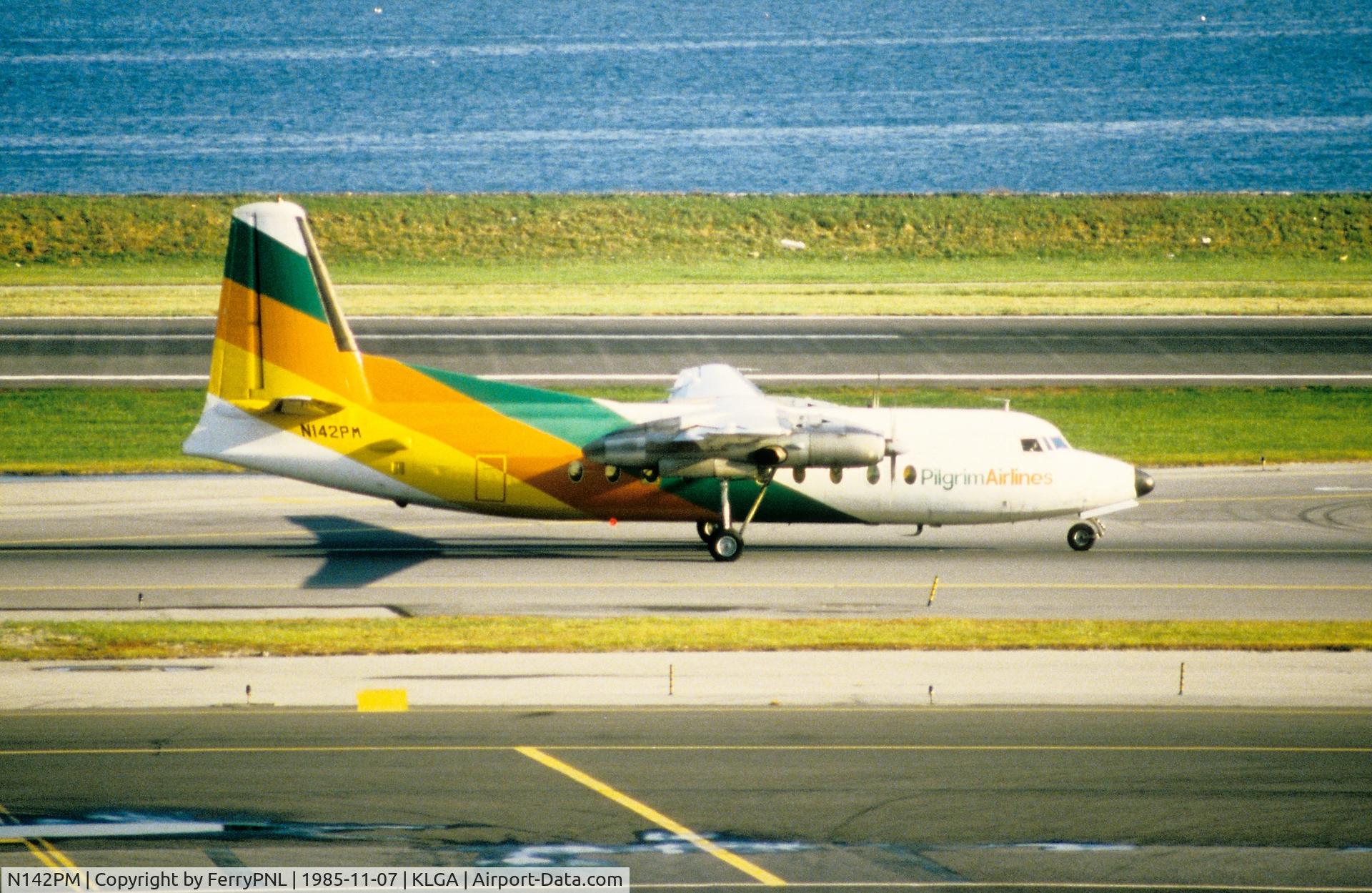 N142PM, 1959 Fokker F.27-100 Friendship C/N 10122, Pilgrim Fokker F27