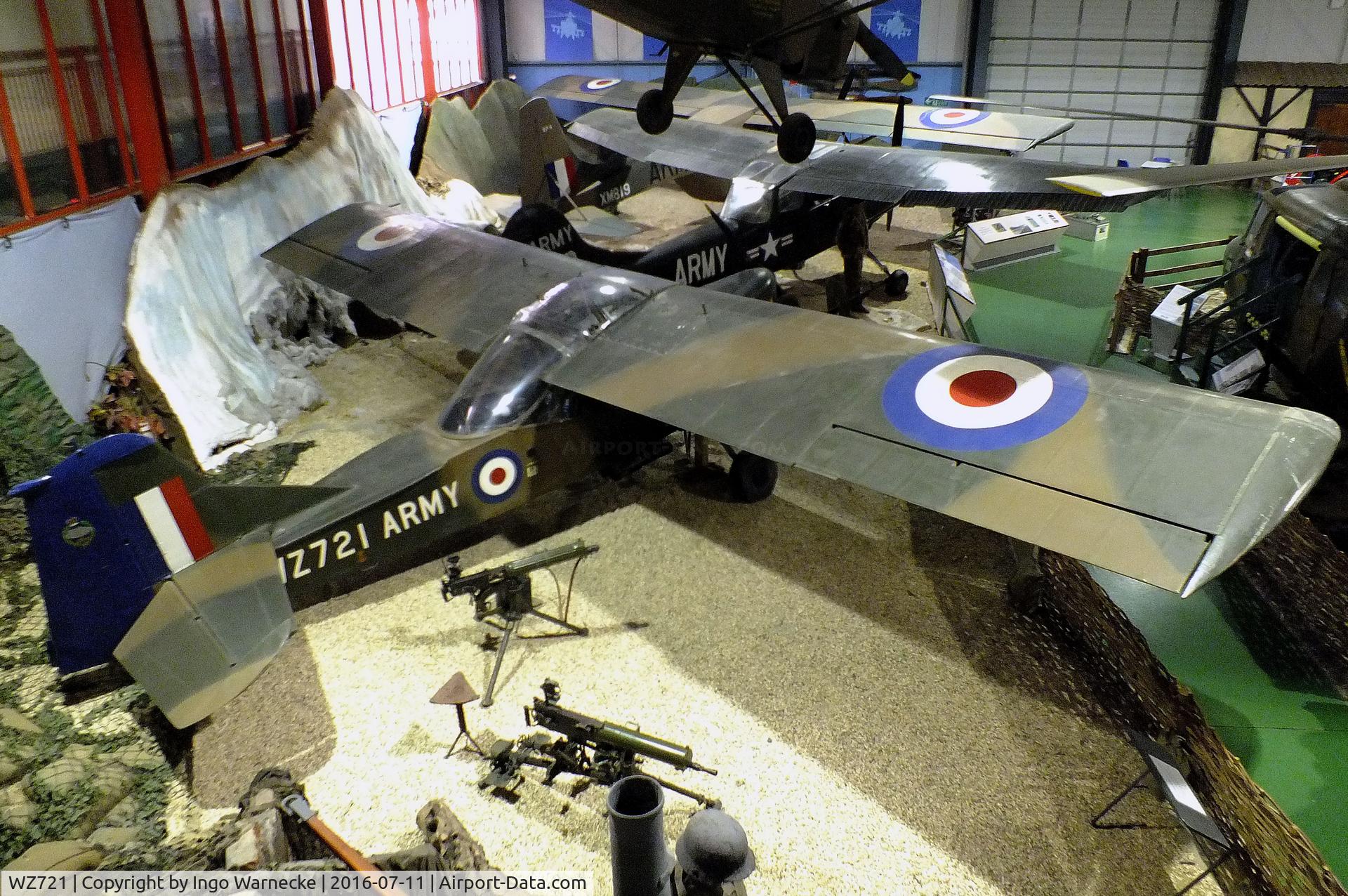 WZ721, Auster AOP.9 C/N B5/10/45, Auster AOP9 at the Museum of Army Flying, Middle Wallop