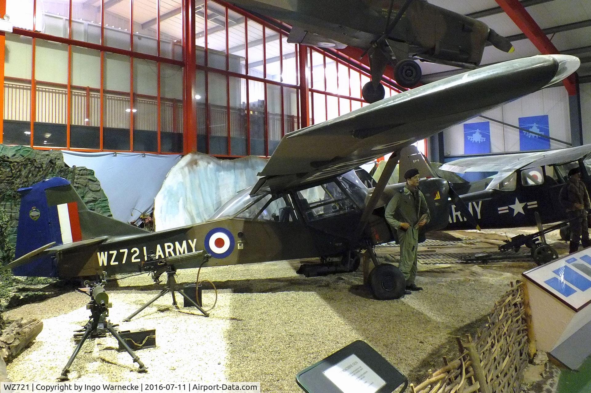 WZ721, Auster AOP.9 C/N B5/10/45, Auster AOP9 at the Museum of Army Flying, Middle Wallop