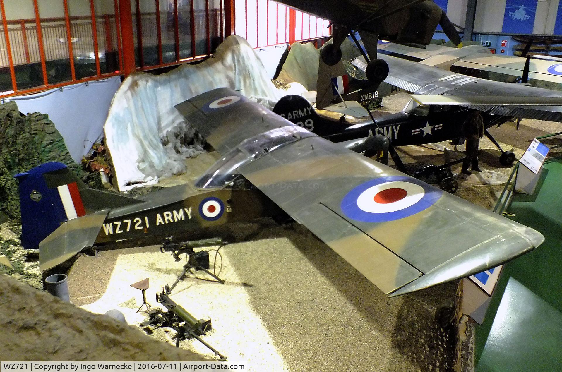 WZ721, Auster AOP.9 C/N B5/10/45, Auster AOP9 at the Museum of Army Flying, Middle Wallop