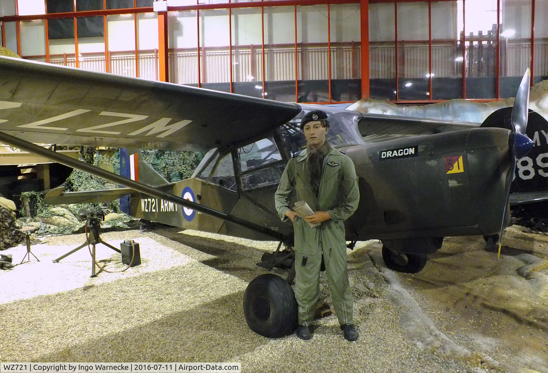 WZ721, Auster AOP.9 C/N B5/10/45, Auster AOP9 at the Museum of Army Flying, Middle Wallop