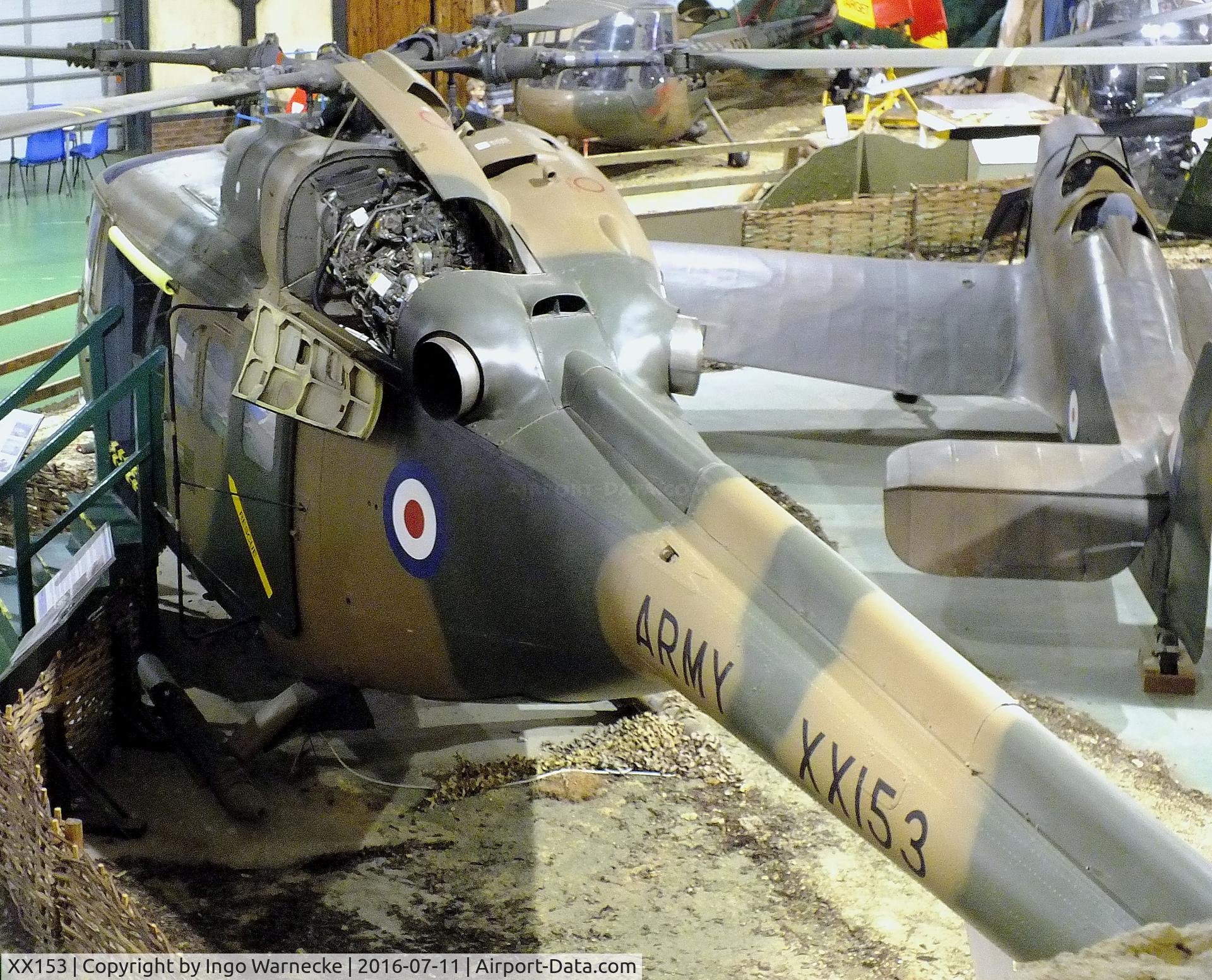 XX153, 1972 Westland Lynx AH.1 C/N 02/11, Westland Lynx AH1 at the Museum of Army Flying, Middle Wallop