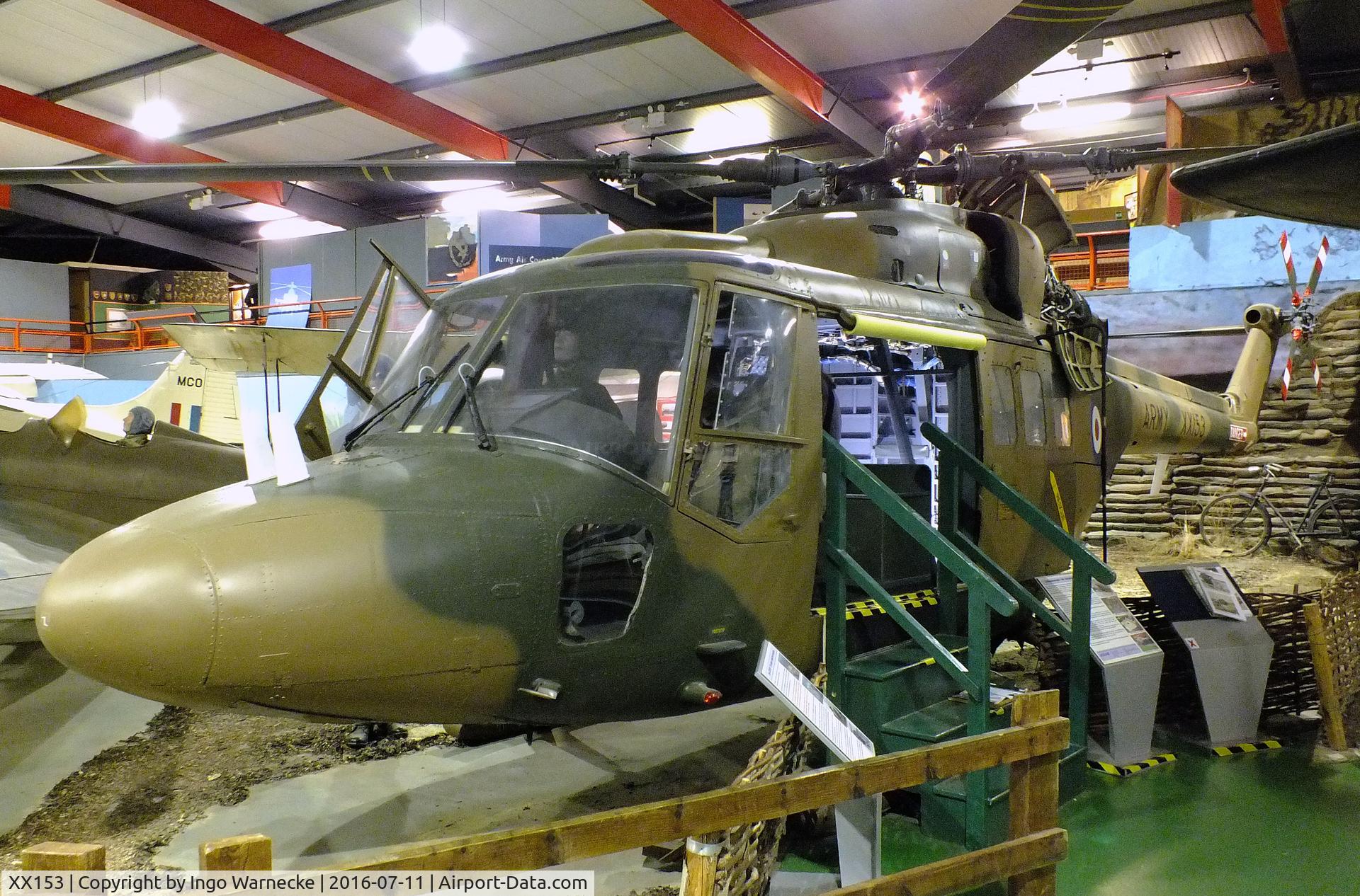 XX153, 1972 Westland Lynx AH.1 C/N 02/11, Westland Lynx AH1 at the Museum of Army Flying, Middle Wallop