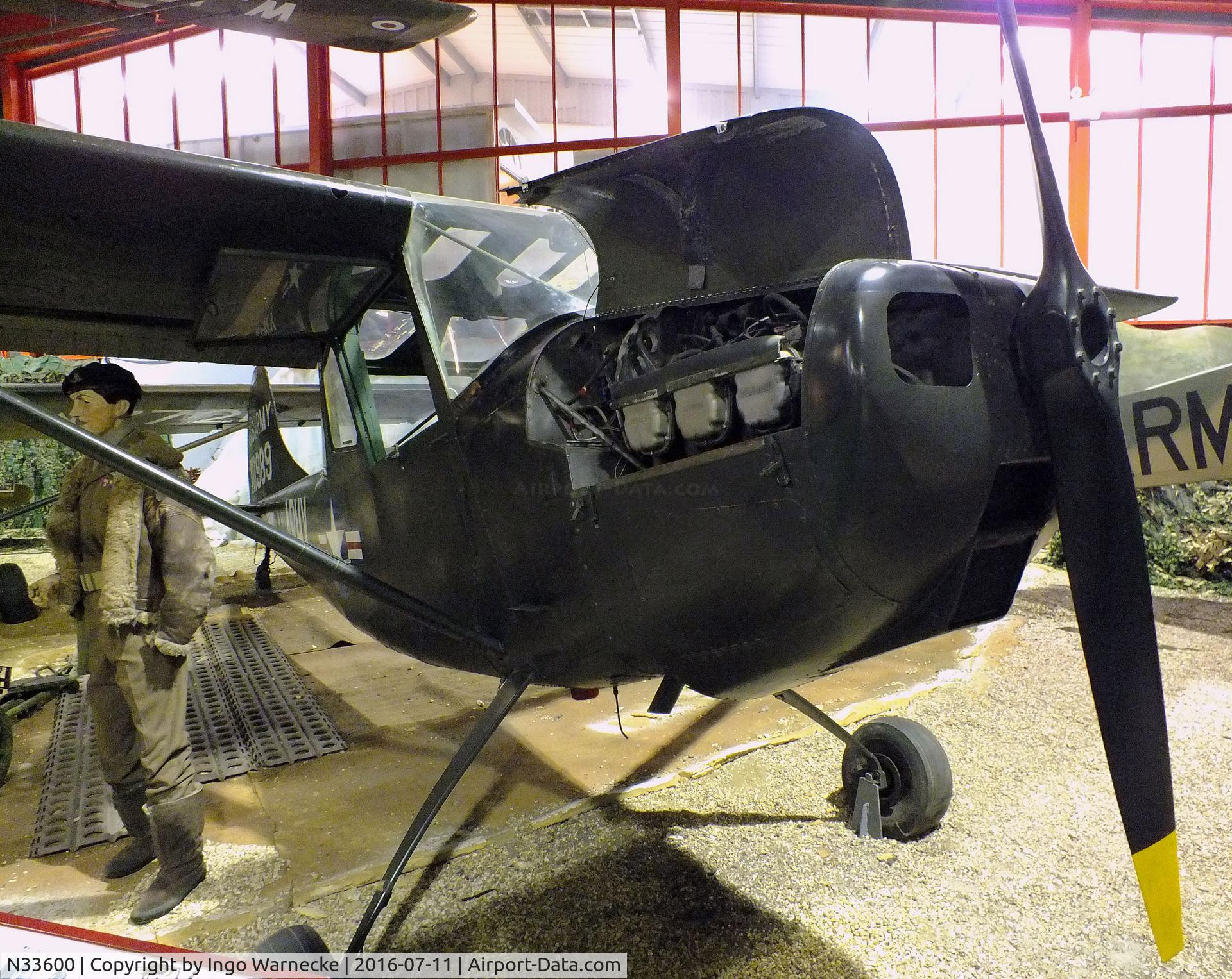 N33600, 1951 Cessna O-1A (305A) Bird Dog C/N 22303, Cessna 305A / O-1A Bird Dog at the Museum of Army Flying, Middle Wallop