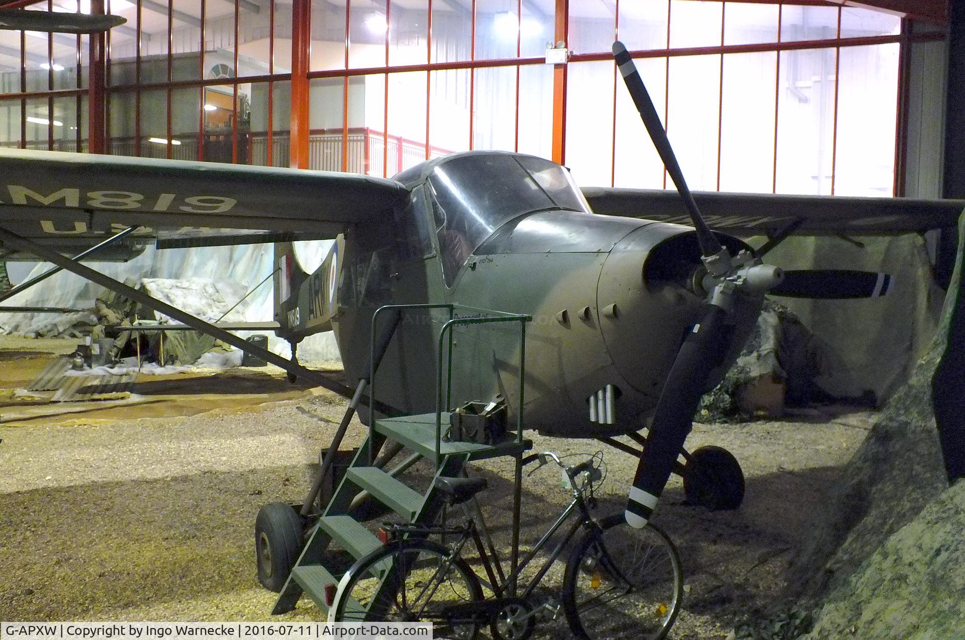 G-APXW, 1958 Edgar Percival EP-9 Prospector C/N 43, Edgar Percival EP-9 Prospector at the Museum of Army Flying, Middle Wallop