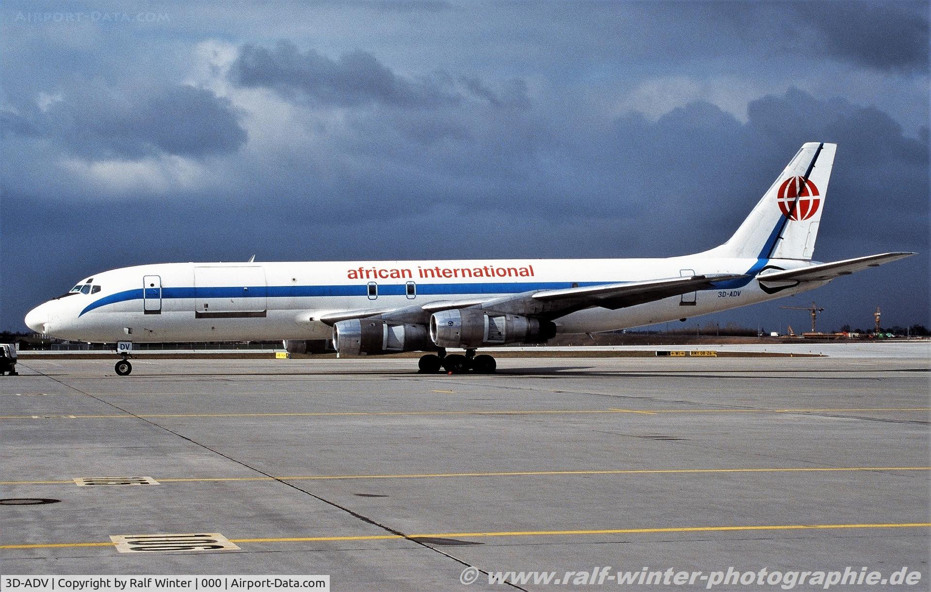 3D-ADV, 1968 Douglas DC-8-54F C/N 46012, Douglas DC-8-54AF - AIN African International AW - 46012 - 3D-ADV