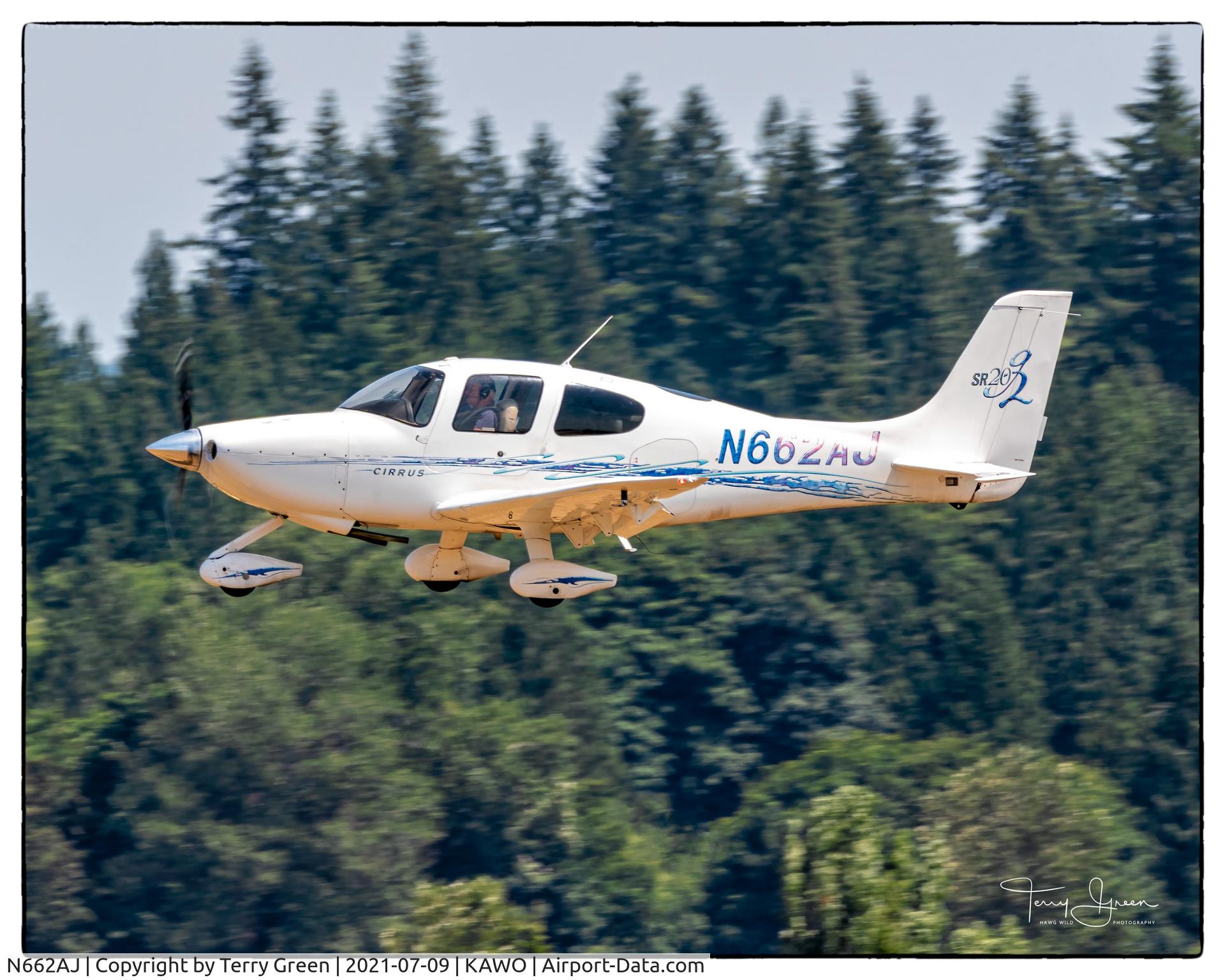 N662AJ, 2006 Cirrus SR20 G2 C/N 1632, KAWO