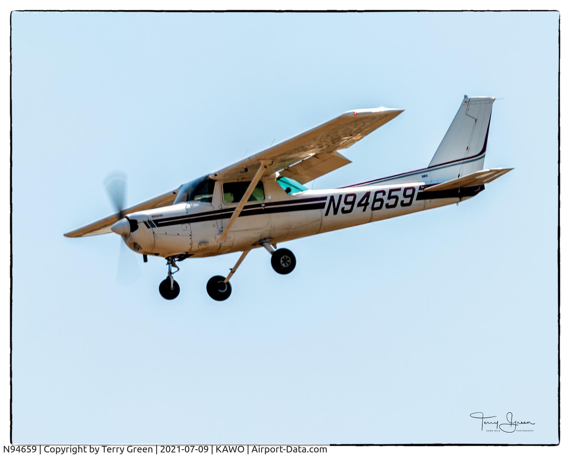 N94659, 1983 Cessna 152 C/N 15285755, KAWO