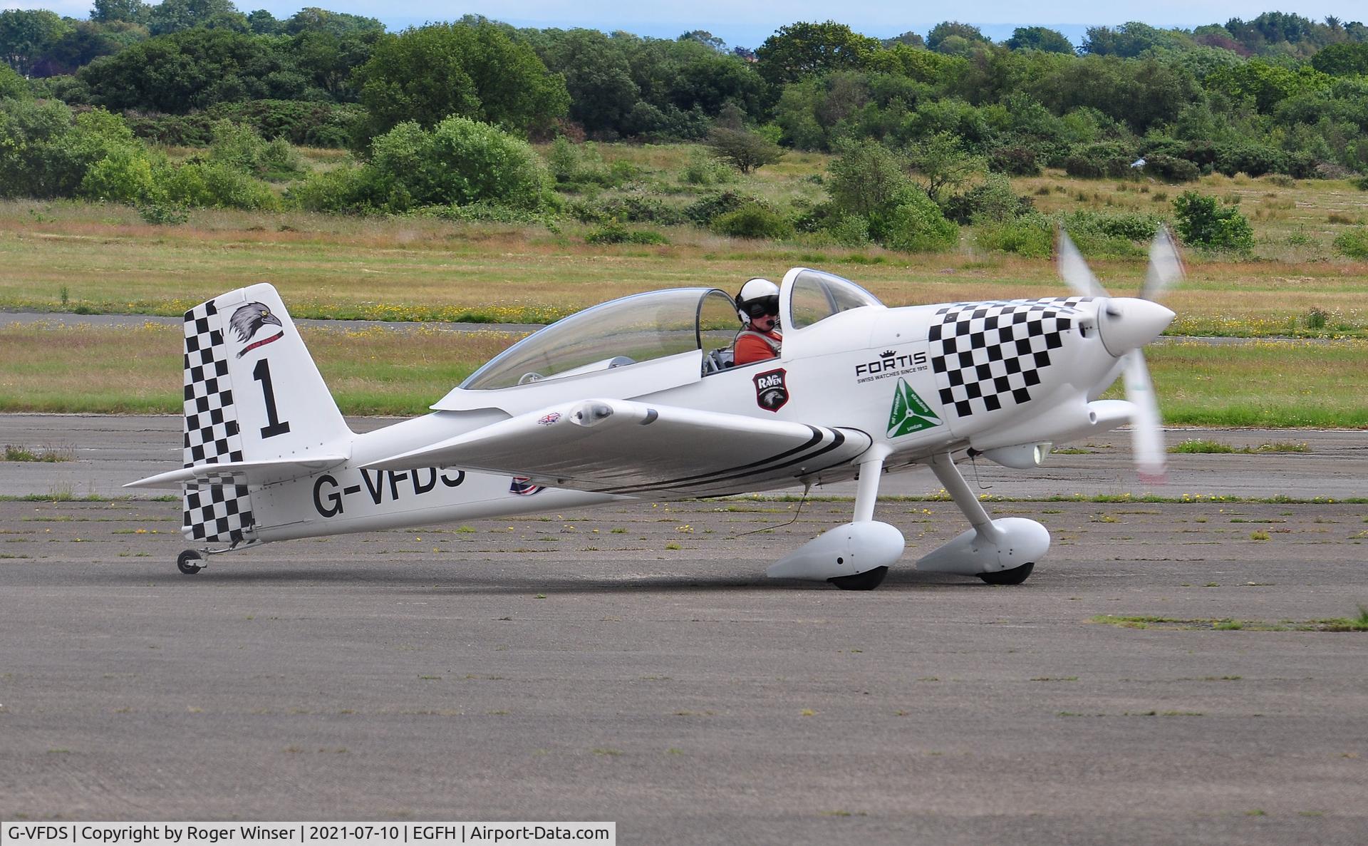 G-VFDS, 2012 Vans RV-8 C/N PFA 303-14637, Resident aircraft (Raven 1 of Team Raven).