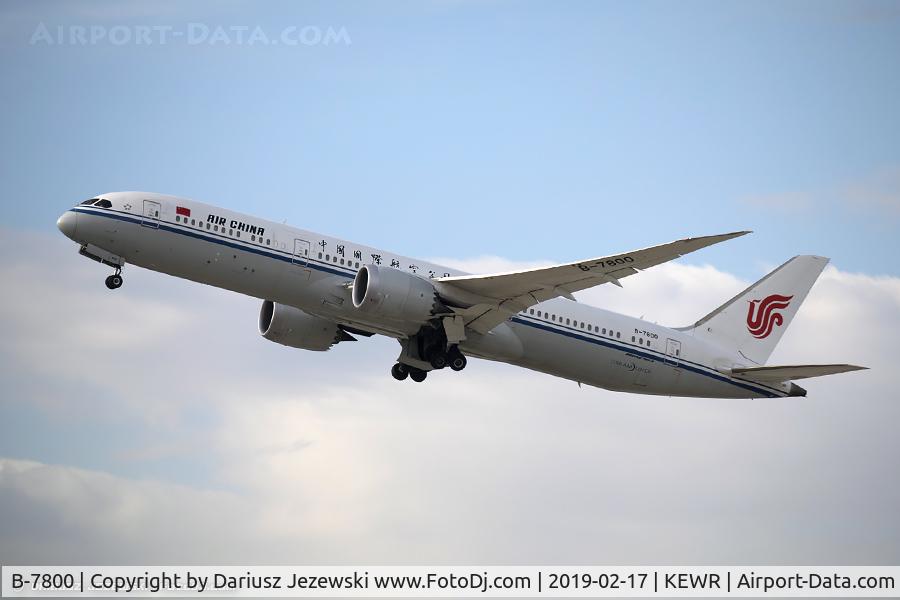 B-7800, 2016 Boeing 787-9 Dreamliner C/N 34308, Boeing 787-9 Dreamliner - Air China  C/N 34308, B-7800