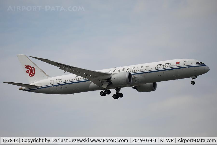 B-7832, 2016 Boeing 787-9 Dreamliner C/N 34309, Boeing 787-9 Dreamliner - Air China  C/N 34309, B-7832