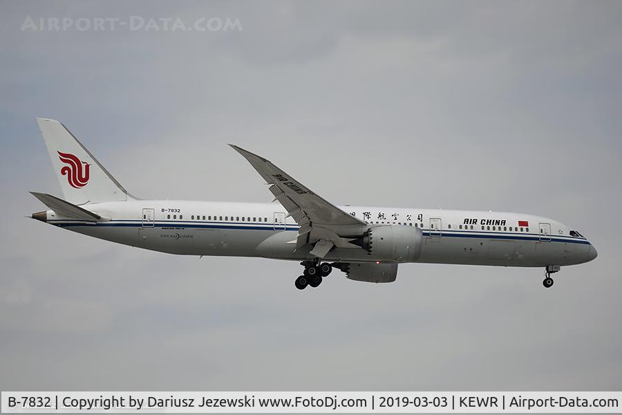 B-7832, 2016 Boeing 787-9 Dreamliner C/N 34309, Boeing 787-9 Dreamliner - Air China  C/N 34309, B-7832