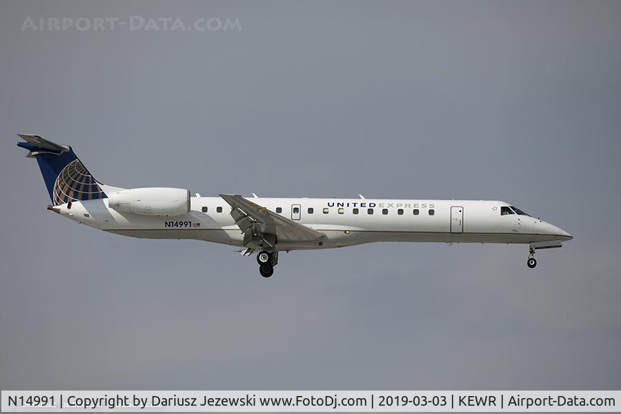 N14991, 2000 Embraer ERJ-145LR (EMB-145LR) C/N 145278, Embraer ERJ-145LR (EMB-145LR) - United Express (ExpressJet Airlines)   C/N 145278, N14991