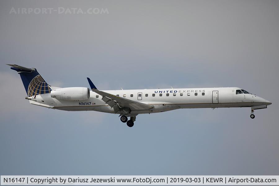 N16147, 2003 Embraer ERJ-145XR (EMB-145XR) C/N 145749, Embraer ERJ-145XR (EMB-145XR) - United Express (ExpressJet Airlines)   C/N 145749, N16147