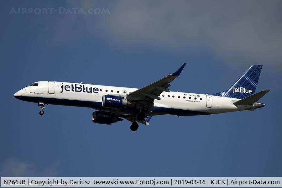 N266JB, 2007 Embraer ERJ-190-100 IGW 190AR C/N 19000054, Embraer 190AR (ERJ-190-100IGW) 