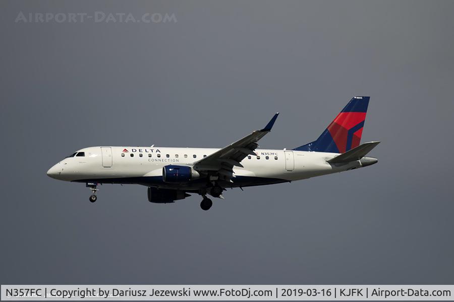 N357FC, 2004 Embraer 170SU (ERJ-170-100SU) C/N 17000018, Embraer 170SU (ERJ-170-100SU) - Republic Airways  C/N 17000018, N357FC