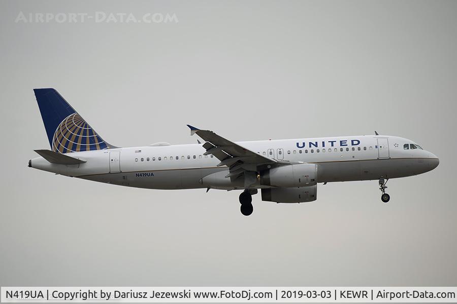 N419UA, 1994 Airbus A320-232 C/N 487, Airbus A320-232 - United Airlines  C/N 487, N419UA