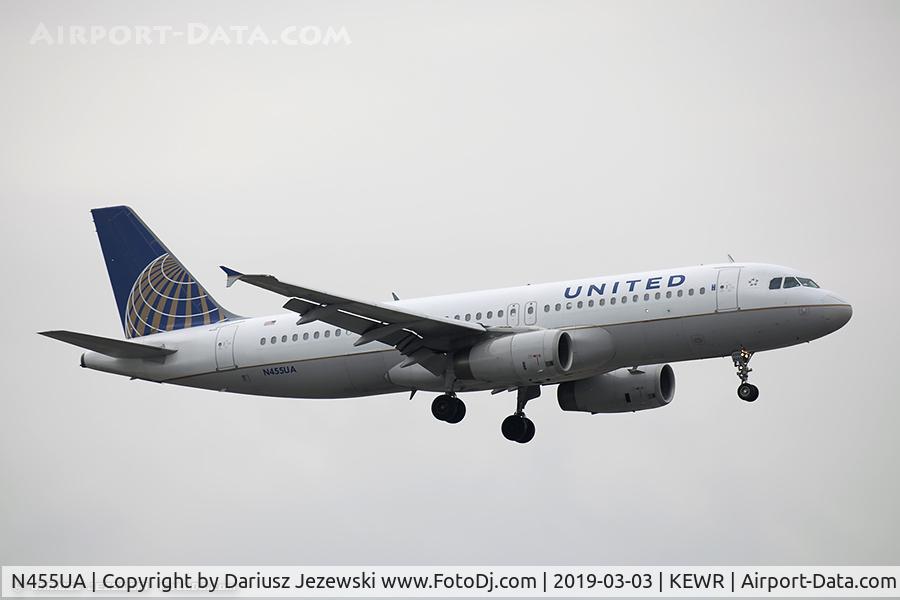 N455UA, 1999 Airbus A320-232 C/N 1105, Airbus A320-232 - United Airlines  C/N 1105, N455UA