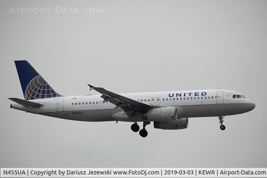 N455UA, 1999 Airbus A320-232 C/N 1105, Airbus A320-232 - United Airlines  C/N 1105, N455UA