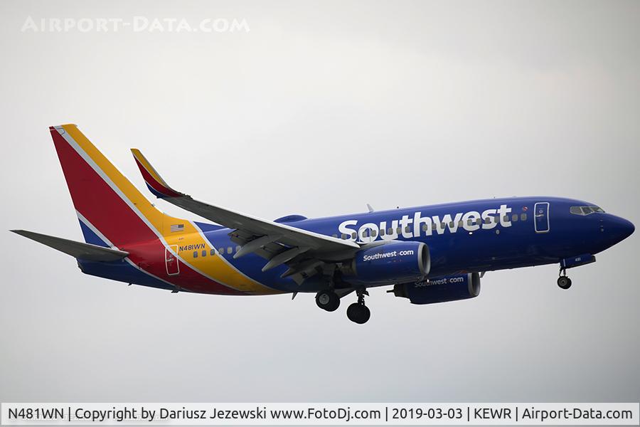 N481WN, 2004 Boeing 737-7H4 C/N 29853, Boeing 737-7H4 - Southwest Airlines  C/N 29853, N481WN