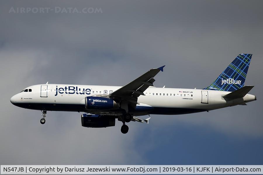 N547JB, 2002 Airbus A320-232 C/N 1849, Airbus A320-232 