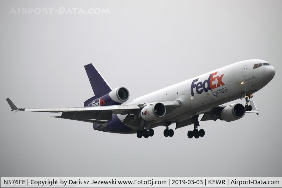 N576FE, 1992 McDonnell Douglas MD-11F C/N 48501, McDonnell Douglas MD-11(F) - FedEx - Federal Express  C/N 48501, N576FE