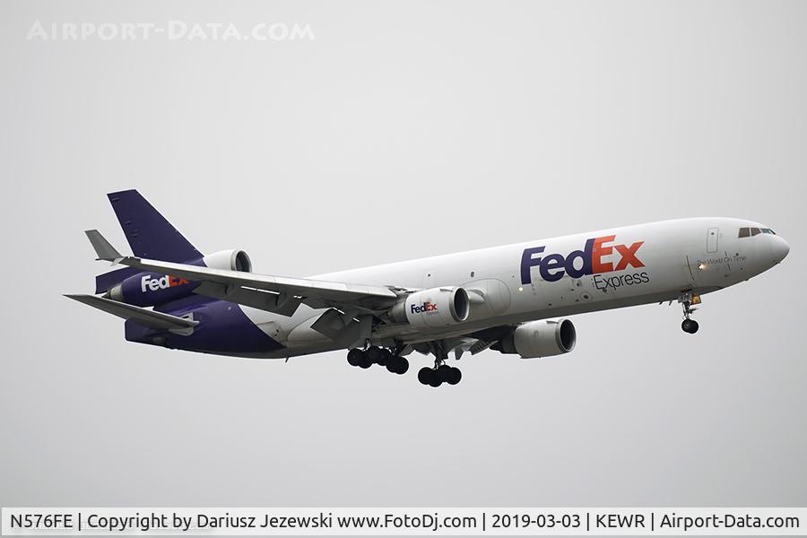 N576FE, 1992 McDonnell Douglas MD-11F C/N 48501, McDonnell Douglas MD-11(F) - FedEx - Federal Express  C/N 48501, N576FE