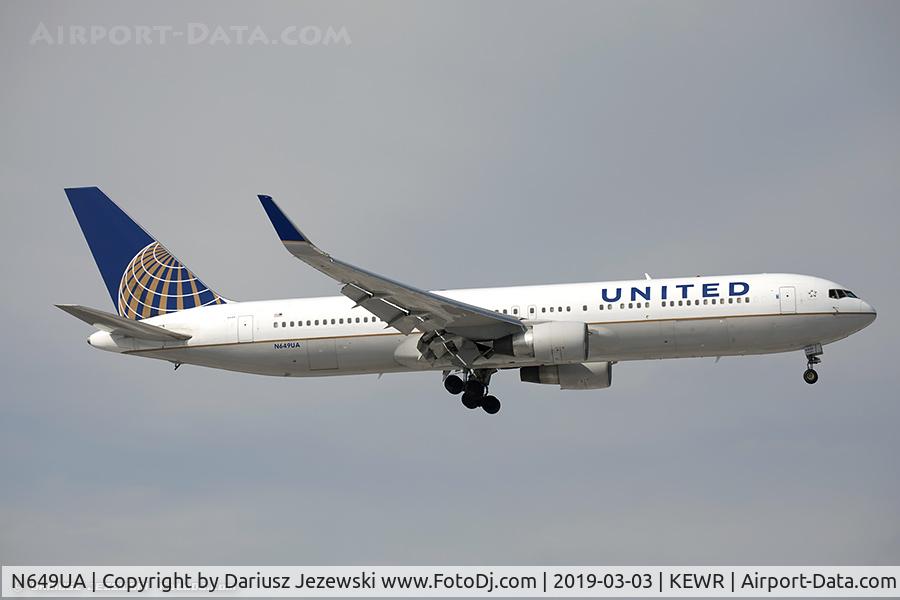 N649UA, 1992 Boeing 767-322 C/N 25286, Boeing 767-322/ER - United Airlines  C/N 25286, N649UA