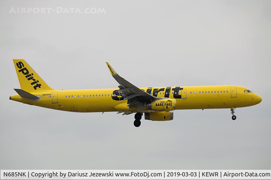 N685NK, 2018 Airbus A321-231 C/N 8115, Airbus A321-231 - Spirit Airlines  C/N 8115, N685NK