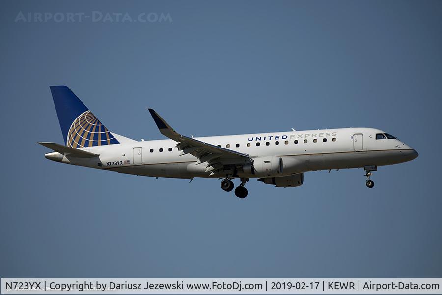 N723YX, 2015 Embraer 175LR (ERJ-170-200LR) C/N 17000498, Embraer 175LR (ERJ-170-200LR) - United Express (Republic Airlines)   C/N 17000498, N723YX