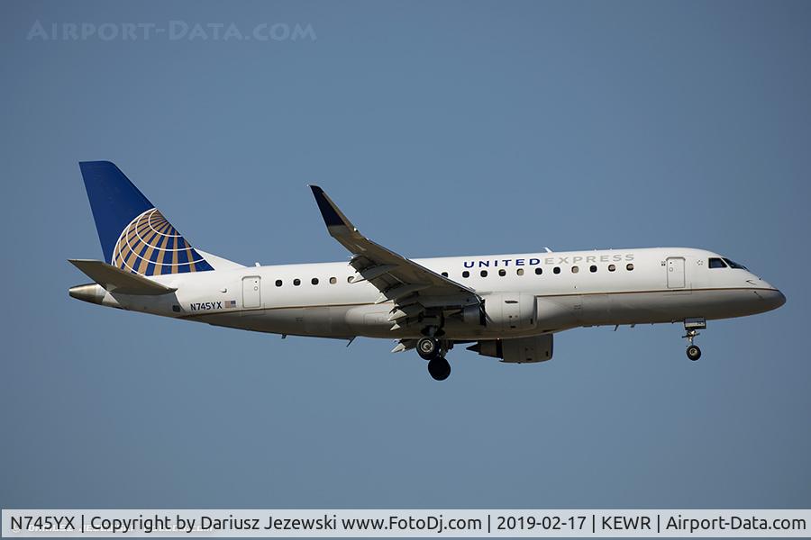 N745YX, 2017 Embraer 175LR (ERJ-170-200LR) C/N 17000670, Embraer 175LR (ERJ-170-200LR) - United Express (Republic Airlines)   C/N 670, N745YX