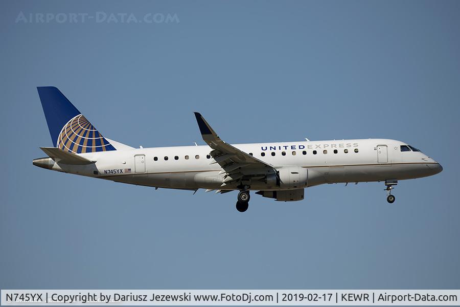 N745YX, 2017 Embraer 175LR (ERJ-170-200LR) C/N 17000670, Embraer 175LR (ERJ-170-200LR) - United Express (Republic Airlines)   C/N 670, N745YX