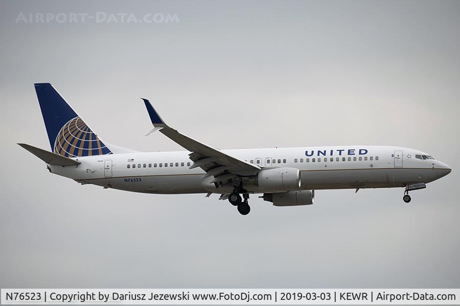 N76523, 2010 Boeing 737-824 C/N 37101, Boeing 737-824 - United Airlines  C/N 37101, N76523