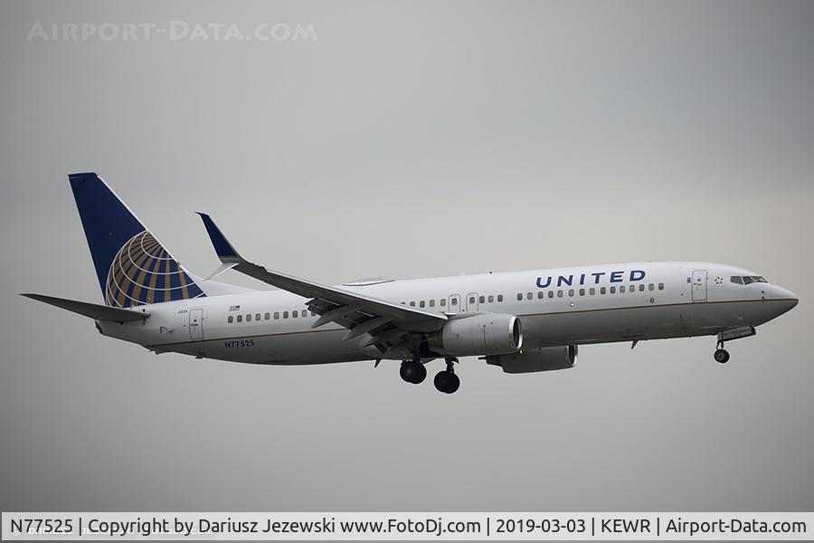 N77525, 2010 Boeing 737-824 C/N 31659, Boeing 737-824 - United Airlines  C/N 31659, N77525