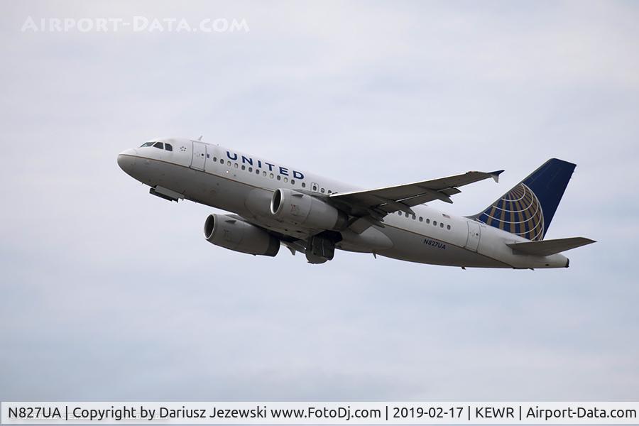 N827UA, 1999 Airbus A319-131 C/N 1022, Airbus A319-131 - United Airlines  C/N 1022, N827UA