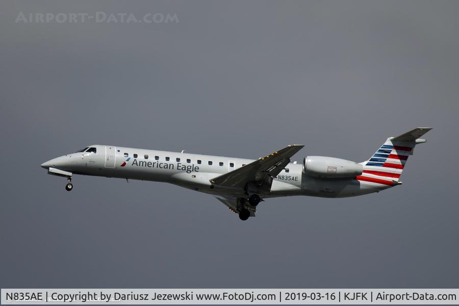 N835AE, 2002 Embraer ERJ-140LR (EMB-135KL) C/N 145634, Embraer ERJ-140LR (EMB-135KL) - American Eagle (Envoy air)   C/N 145634, N835AE