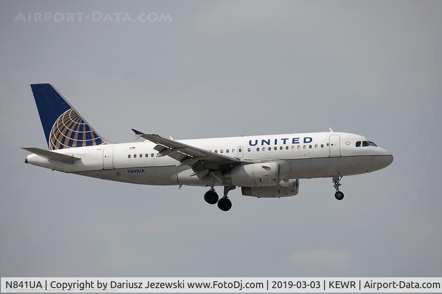 N841UA, 2001 Airbus A319-131 C/N 1545, Airbus A319-131 - United Airlines  C/N 1545, N841UA