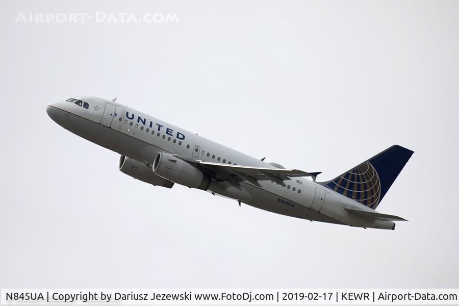 N845UA, 2001 Airbus A319-131 C/N 1585, Airbus A319-131 - United Airlines  C/N 1585, N845UA