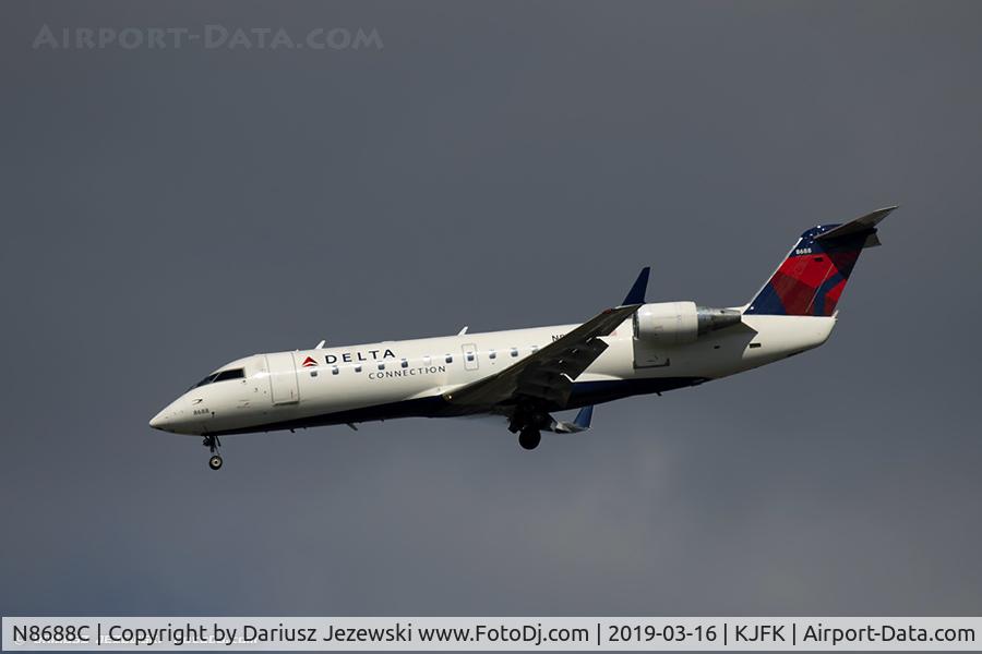 N8688C, 2002 Bombardier CRJ-200 (CL-600-2B19) C/N 7688, Bombardier CRJ-440 (CL-600-2B19) - Delta Connection (Endeavor Air)   C/N 7688, N8688C