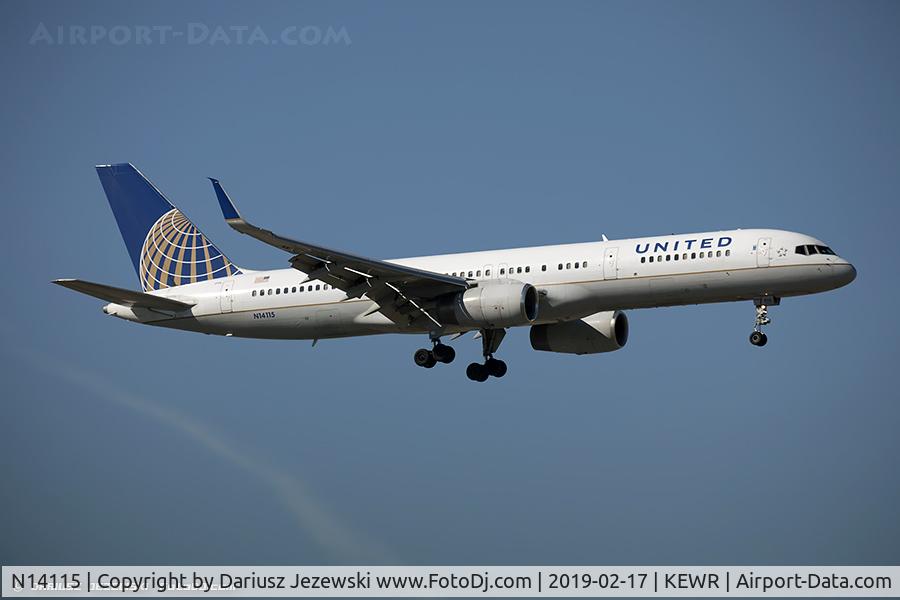 N14115, 1995 Boeing 757-224 C/N 27557, Boeing 757-224 - United Airlines  C/N 27557, N14115