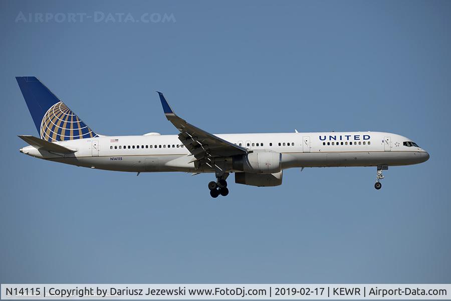 N14115, 1995 Boeing 757-224 C/N 27557, Boeing 757-224 - United Airlines  C/N 27557, N14115