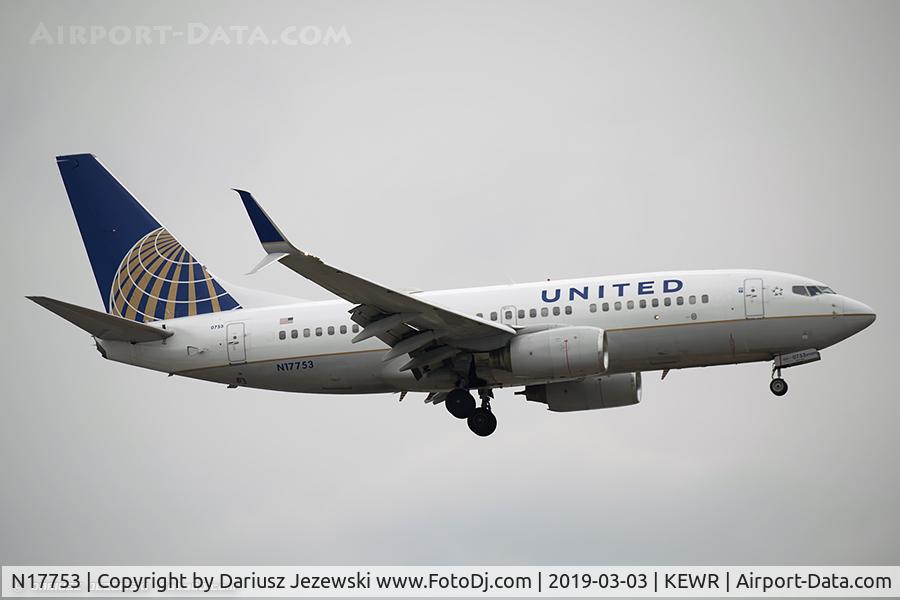 N17753, 2002 Boeing 737-7V3 C/N 30463, Boeing 737-7V3 - United Airlines  C/N 30463, N17753