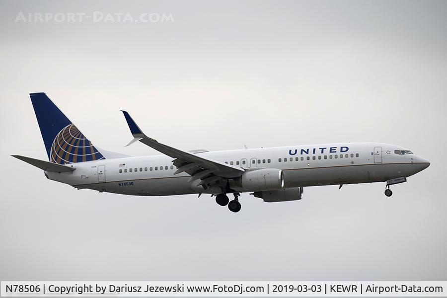 N78506, 2006 Boeing 737-824 C/N 32832, Boeing 737-824 - United Airlines  C/N 32832, N78506