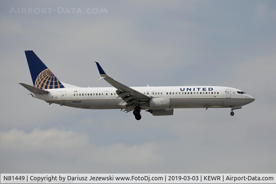 N81449, 2009 Boeing 737-924/ER C/N 31651, Boeing 737-924/ER - United Airlines  C/N 31651, N81449