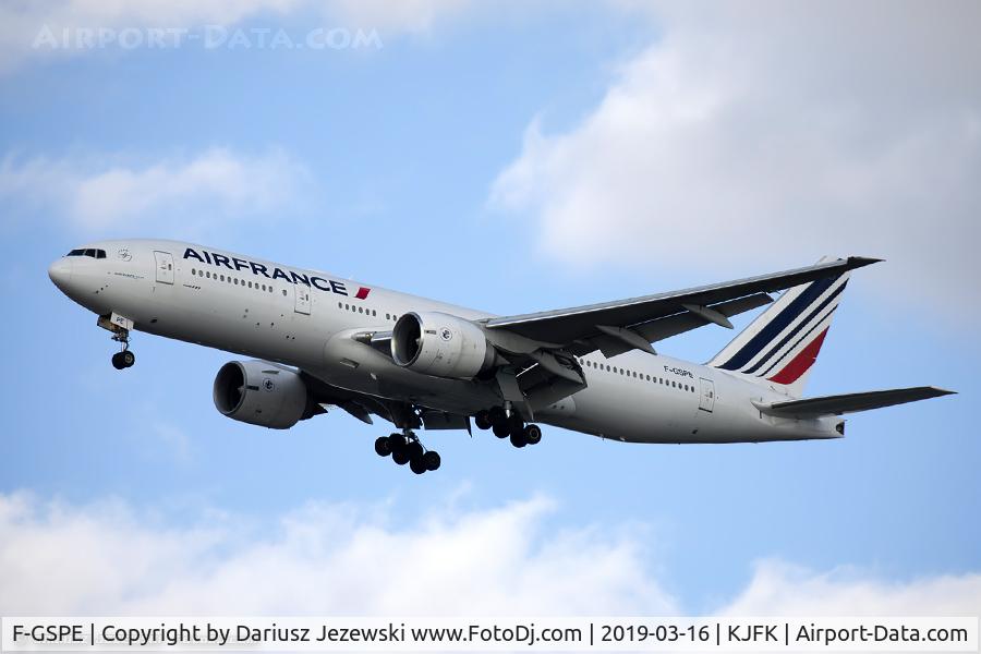 F-GSPE, 1999 Boeing 777-228/ER C/N 29006, Boeing 777-228/ER - Air France  C/N 29006, F-GSPE