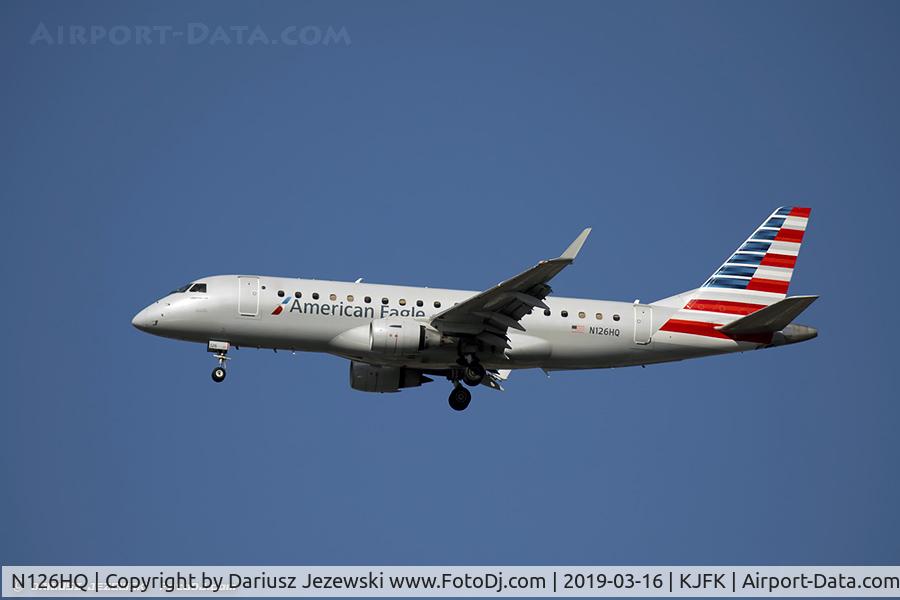 N126HQ, 2008 Embraer 175LR (ERJ-170-200LR) C/N 17000204, Embraer 175LR (ERJ-170-200LR) - American Eagle (Republic Airlines)   C/N 17000204, N126HQ
