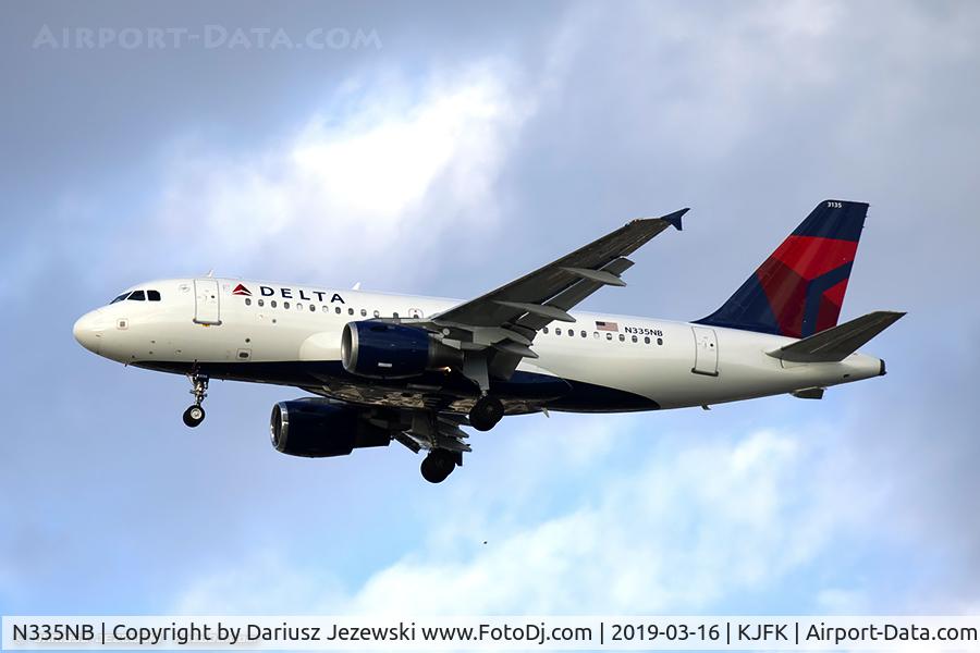 N335NB, 2002 Airbus A319-114 C/N 1662, Airbus A319-114 - Delta Air Lines  C/N 1662, N335NB
