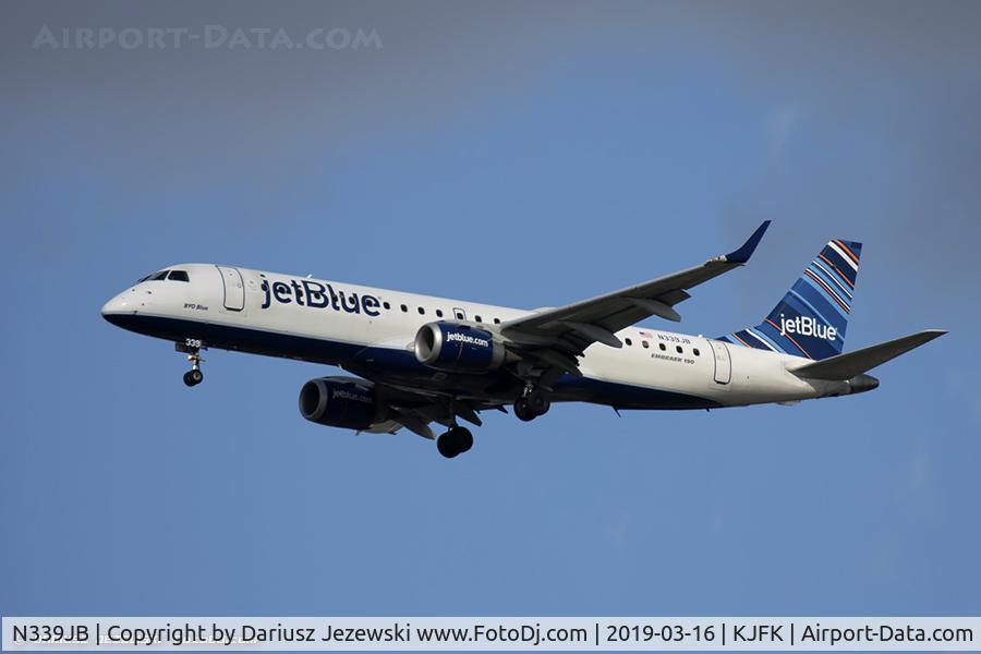 N339JB, 2011 Embraer ERJ-190-100 IGW 190AR C/N 19000490, Embraer 190AR (ERJ-190-100IGW) 