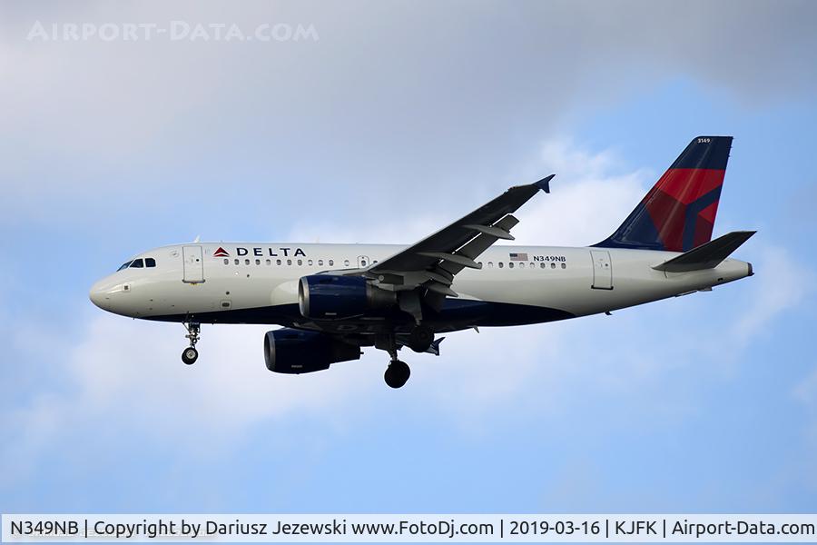 N349NB, 2002 Airbus A319-114 C/N 1815, Airbus A319-114 - Delta Air Lines  C/N 1815, N349NB
